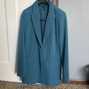 Women’s Teal Blazer